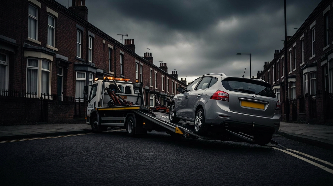 Scrap car collection in Merseyside and surrounding areas